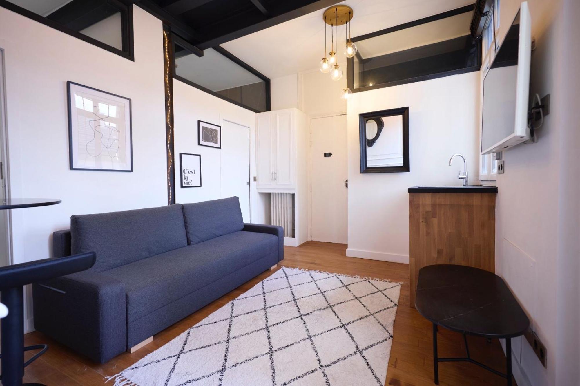 Un Studio Cosy Au Coeur De Paris 17 Batignolles , Monceau Eksteriør bilde