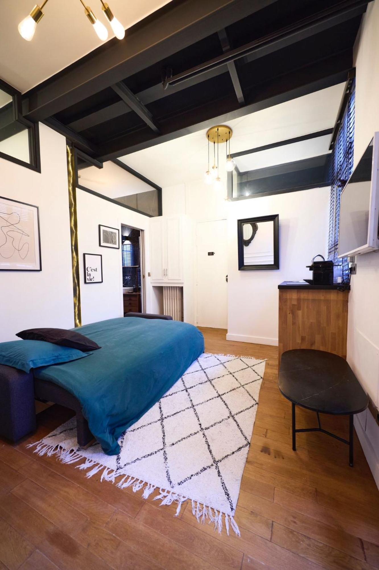 Un Studio Cosy Au Coeur De Paris 17 Batignolles , Monceau Eksteriør bilde