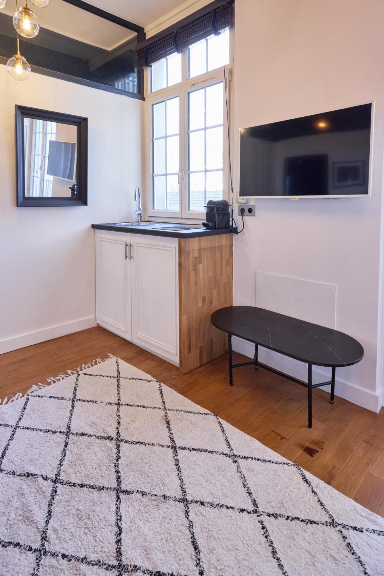 Un Studio Cosy Au Coeur De Paris 17 Batignolles , Monceau Eksteriør bilde
