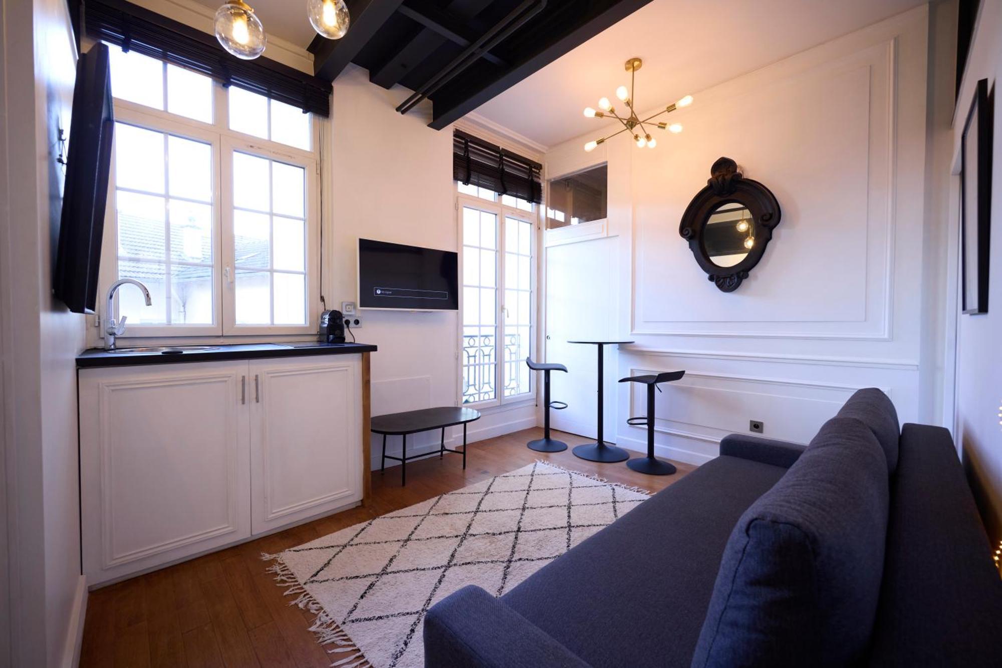 Un Studio Cosy Au Coeur De Paris 17 Batignolles , Monceau Eksteriør bilde